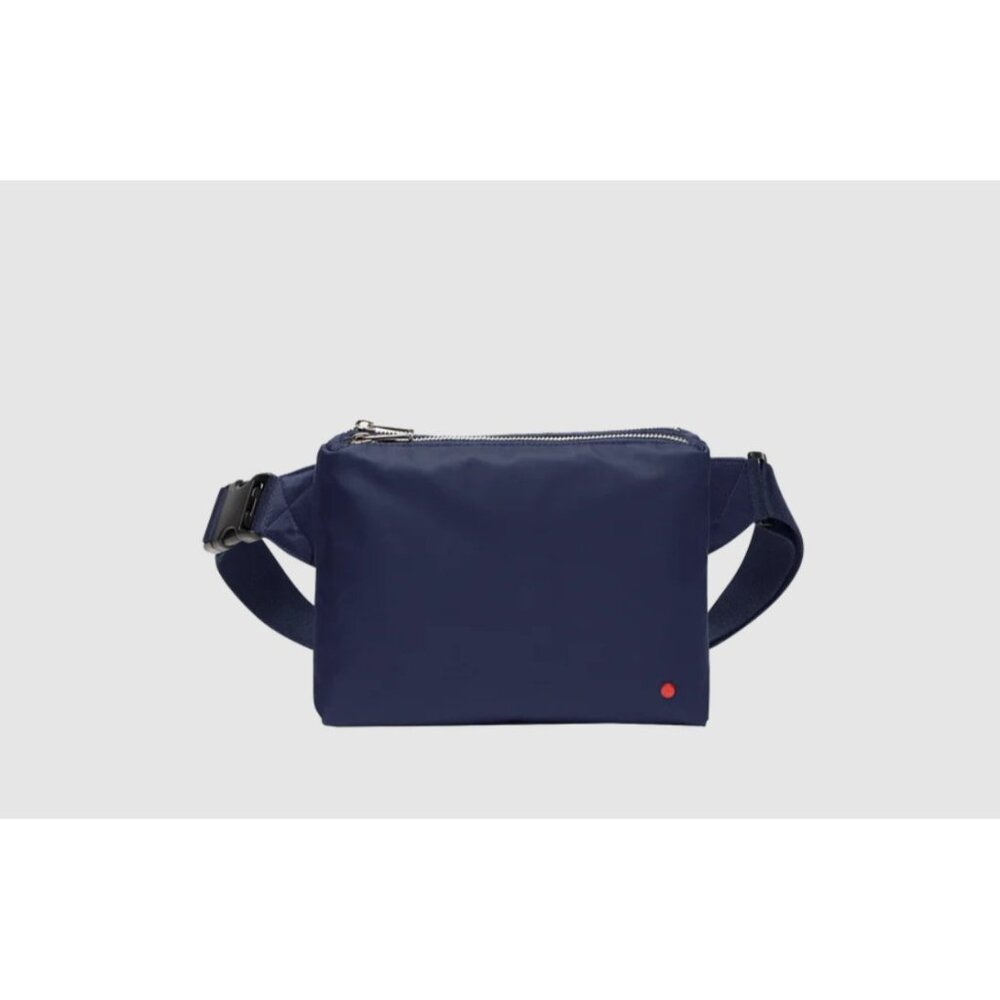 State Womens Lorimer Fanny Pack Crossbody Bag Lightweight Nylon Dark Navy
